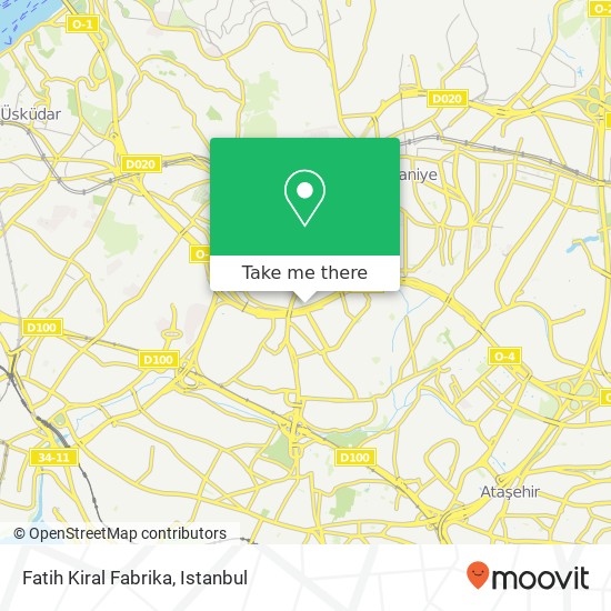 Fatih Kiral Fabrika map