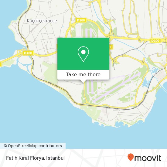 Fatih Kiral Florya map
