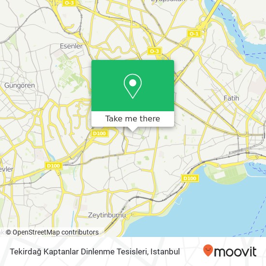 Tekirdağ Kaptanlar Dinlenme Tesisleri map