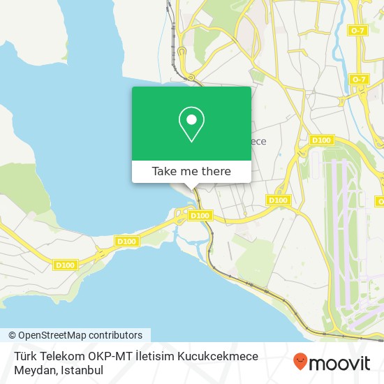 Türk Telekom OKP-MT İletisim Kucukcekmece Meydan map