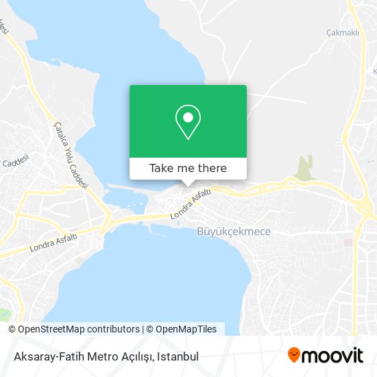 Aksaray-Fatih Metro Açılışı map