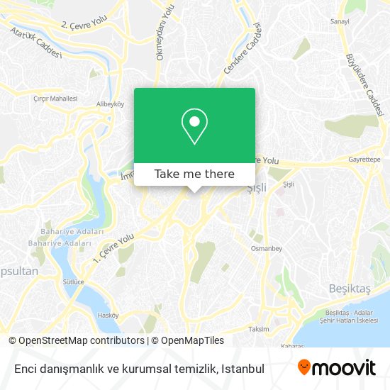 Enci danışmanlık ve kurumsal temizlik map