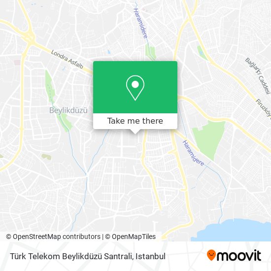 Türk Telekom Beylikdüzü Santrali map