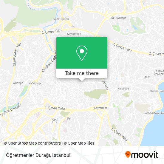 Öğretmenler Durağı map