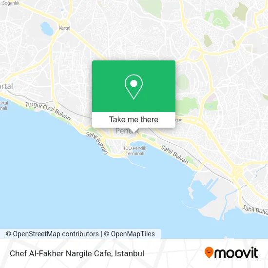 Chef Al-Fakher Nargile Cafe map