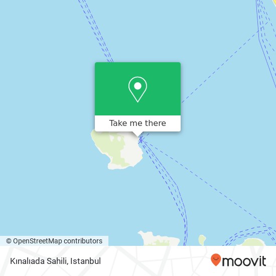 Kınalıada Sahili map