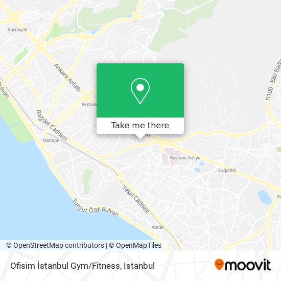 Ofisim İstanbul Gym/Fitness map