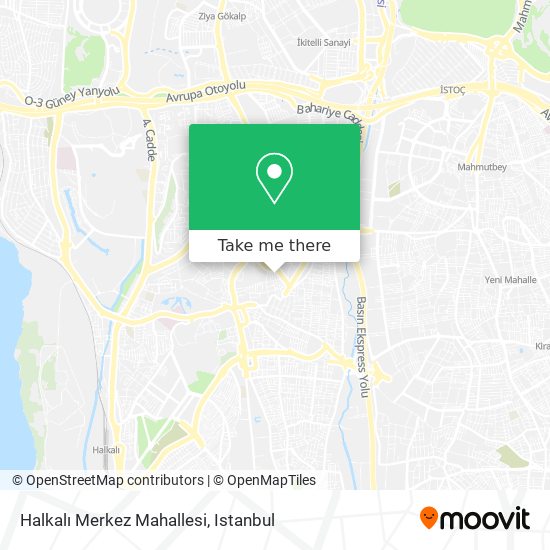 Halkalı Merkez Mahallesi map