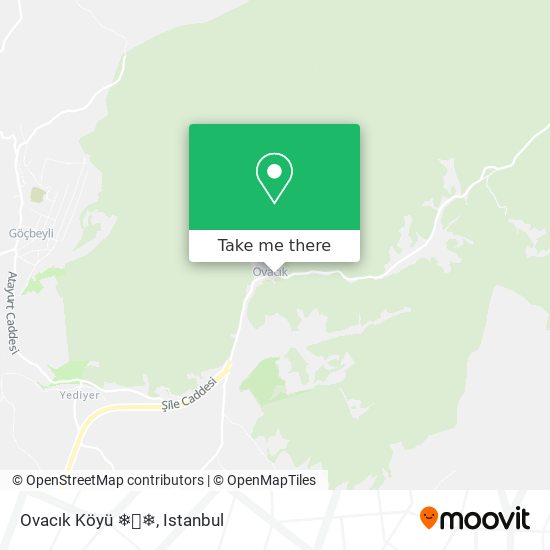 Ovacık Köyü ❄⛄❄ map