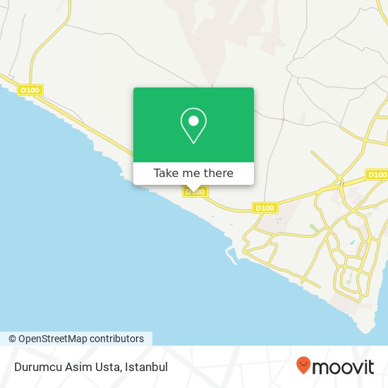 Durumcu Asim Usta map