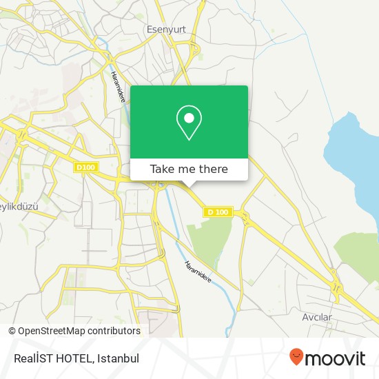 RealİST HOTEL map