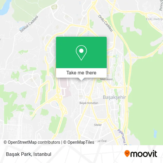 Başak Park map