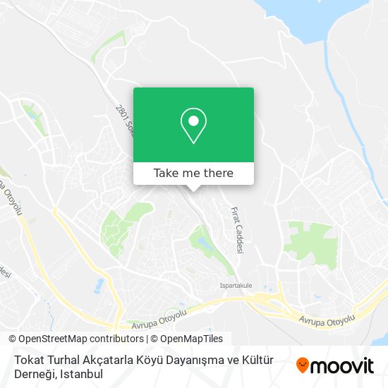 Tokat Turhal Akçatarla Köyü Dayanışma ve Kültür Derneği map