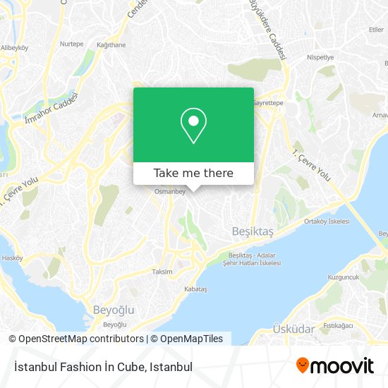 İstanbul Fashion İn Cube map