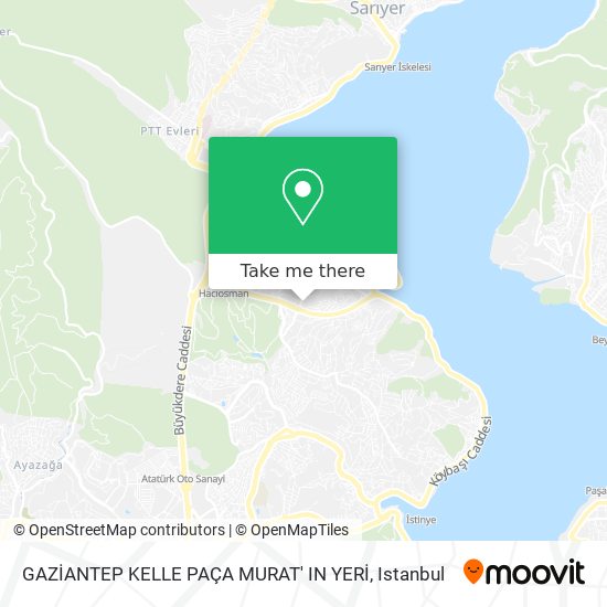 GAZİANTEP  KELLE PAÇA MURAT' IN YERİ map