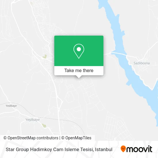 Star Group Hadimkoy Cam Isleme Tesisi map