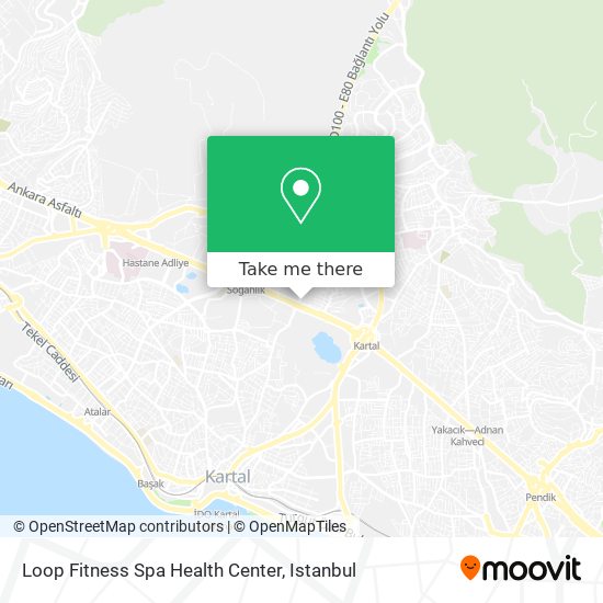 Loop Fitness Spa Health Center map