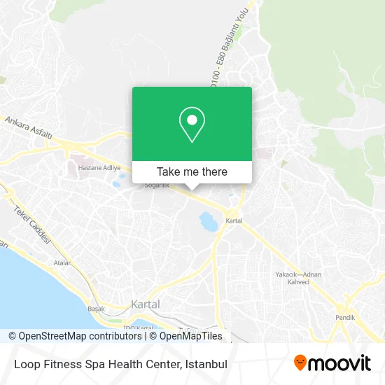 Loop Fitness Spa Health Center map