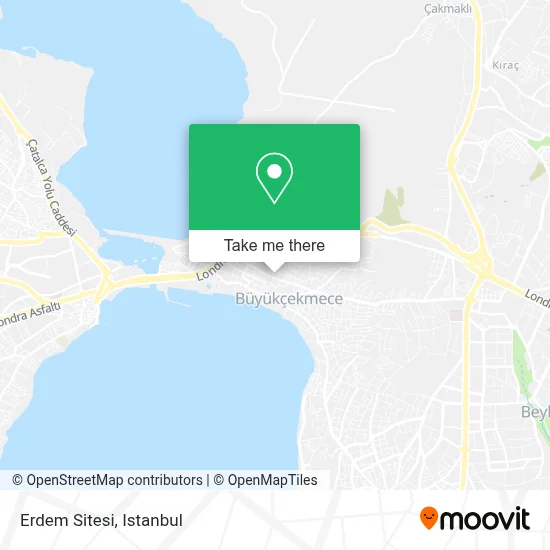 Erdem Sitesi map