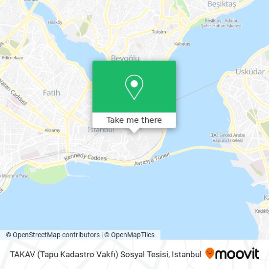 TAKAV (Tapu Kadastro Vakfı) Sosyal Tesisi map