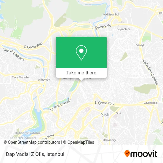 Dap Vadisi Z Ofis map