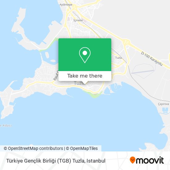 Türkiye Gençlik Birliği (TGB) Tuzla map