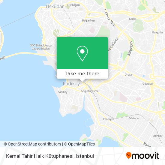 Kemal Tahir Halk Kütüphanesi map