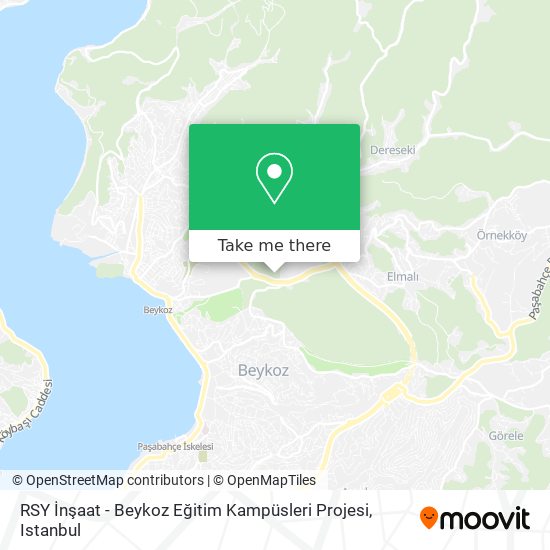 RSY İnşaat - Beykoz Eğitim Kampüsleri Projesi map