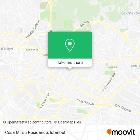 Cesa Mirsu Residance map