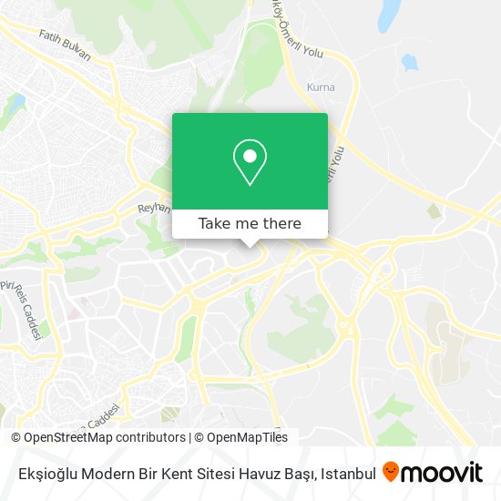 Ekşioğlu Modern Bir Kent Sitesi Havuz Başı map