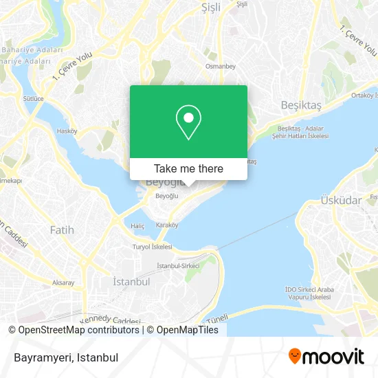 Bayramyeri map