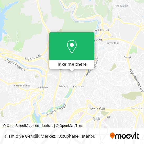 Hamidiye Gençlik Merkezi Kütüphane map