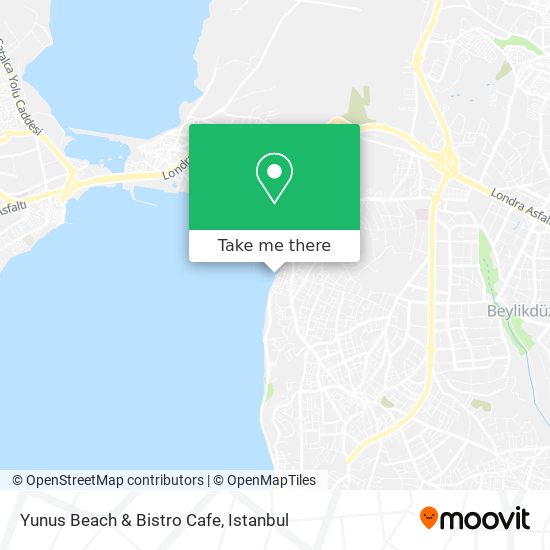 Yunus Beach & Bistro Cafe map