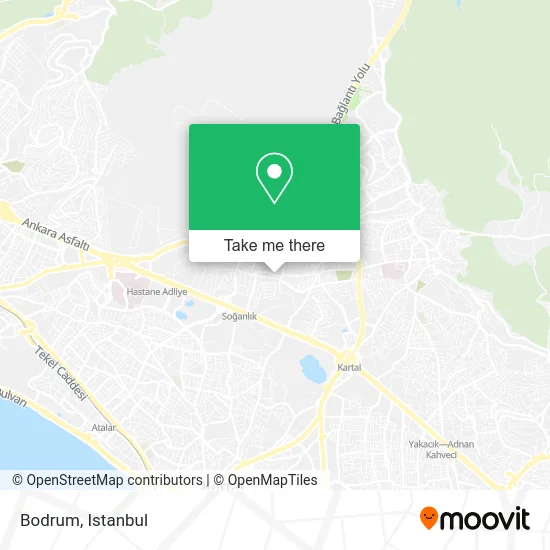 Bodrum map