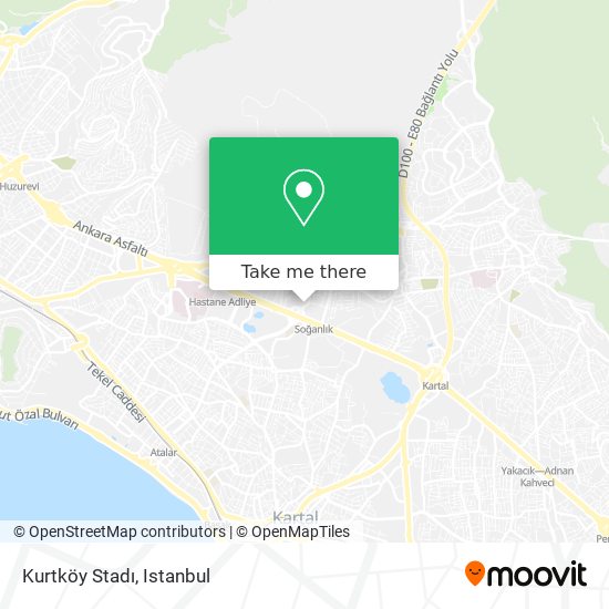 Kurtköy Stadı map