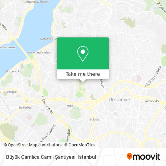 Büyük Çamlıca Camii Şantiyesi map