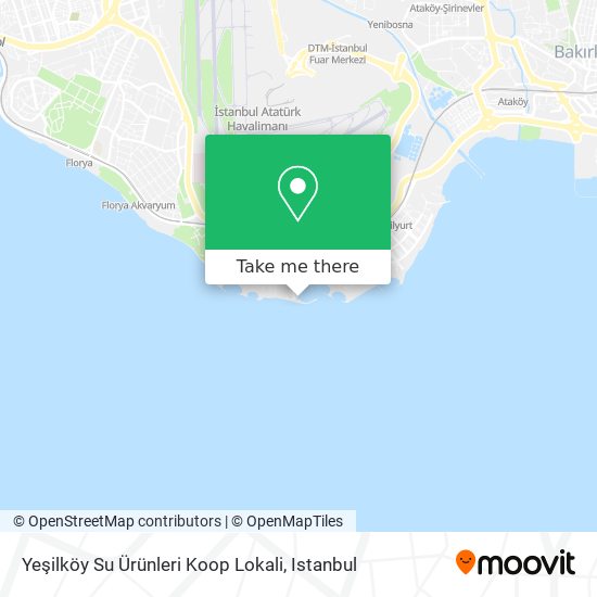 Yeşilköy Su Ürünleri Koop Lokali map