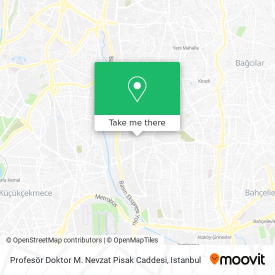 Profesör Doktor M. Nevzat Pisak Caddesi map