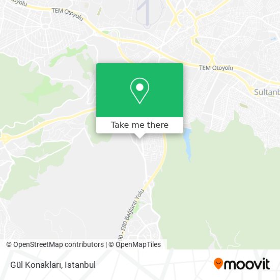 Gül Konakları map