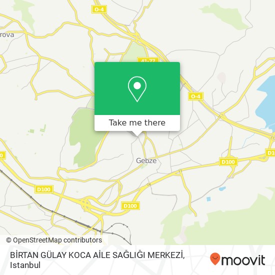 BİRTAN GÜLAY KOCA AİLE SAĞLIĞI MERKEZİ map