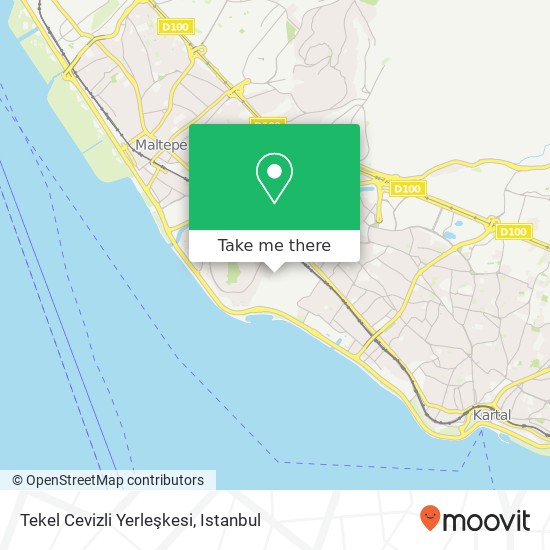 Tekel Cevizli Yerleşkesi map