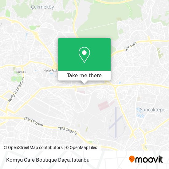 Komşu Cafe Boutique Daça map