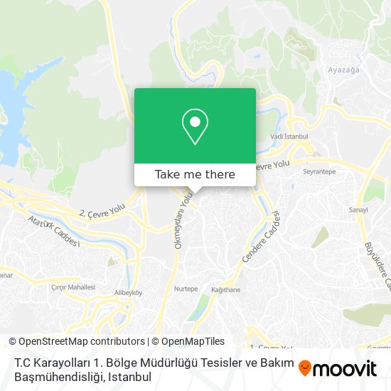 T.C Karayolları 1. Bölge Müdürlüğü Tesisler ve Bakım Başmühendisliği map