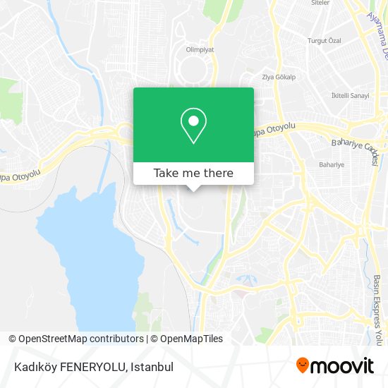 Kadıköy FENERYOLU map