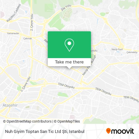 Nuh Giyim Toptan San Tic Ltd Şti map