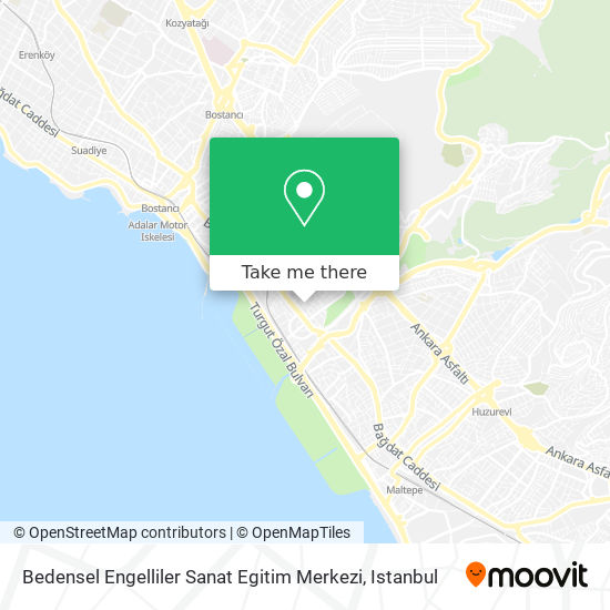 Bedensel Engelliler Sanat Egitim Merkezi map