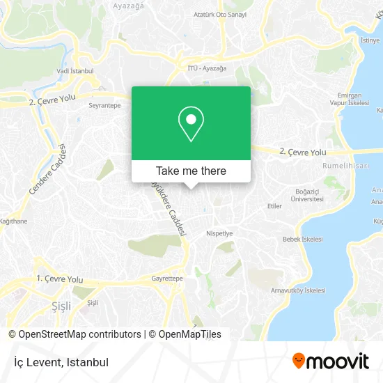 İç Levent map