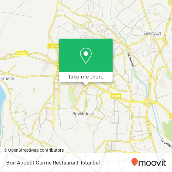 Bon Appetit Gurme Restaurant map