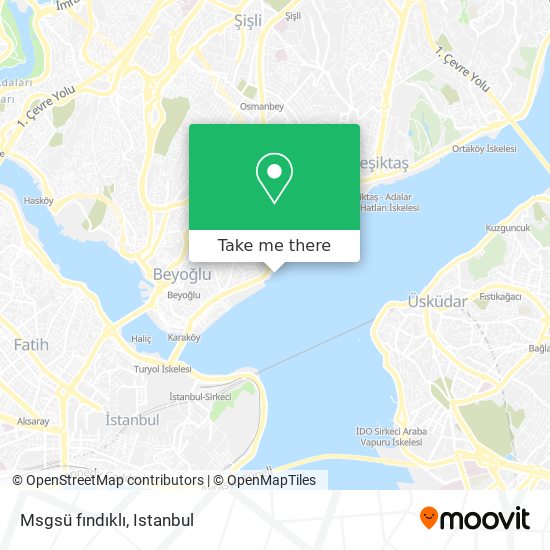 Msgsü fındıklı map