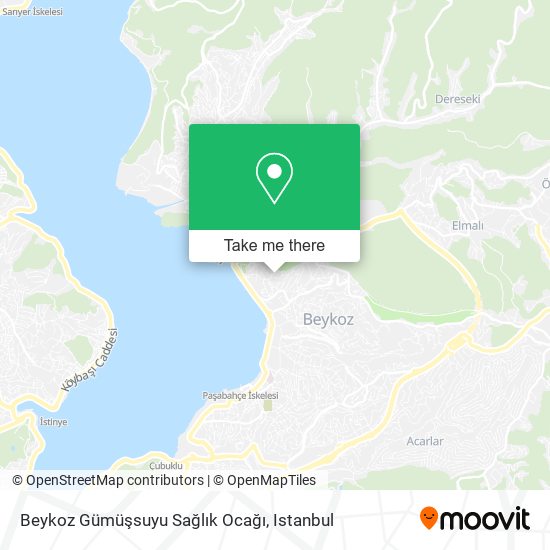 Beykoz Gümüşsuyu Sağlık Ocağı map